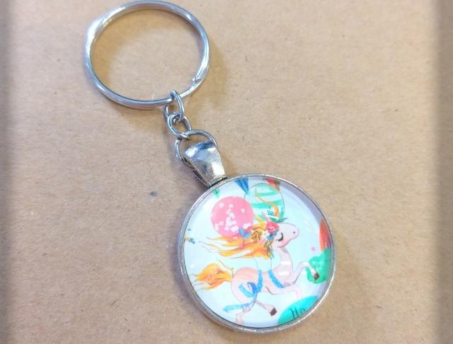 Růžové kvítí - náušnice