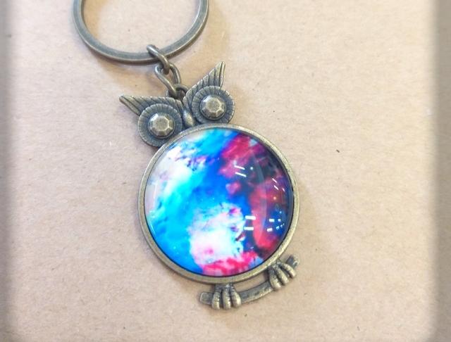 Růžové kvítí - náušnice