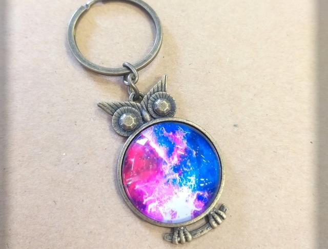 Růžové kvítí - náušnice