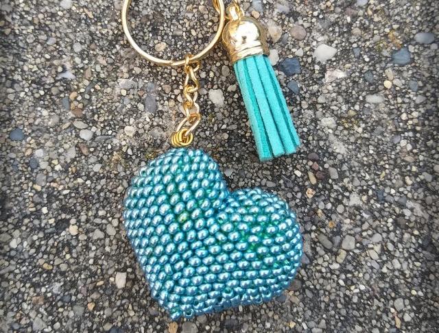 Růžové kvítí - náušnice