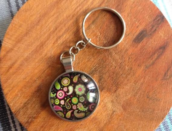 Růžové kvítí - náušnice