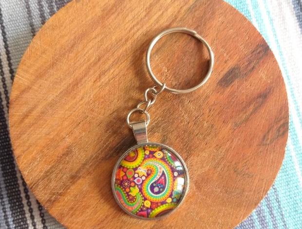 Růžové kvítí - náušnice