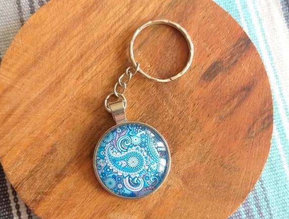 Růžové kvítí - náušnice