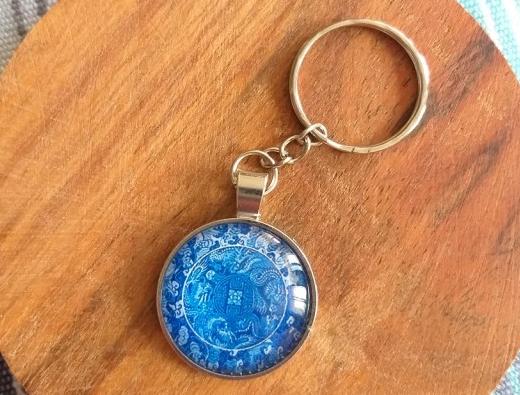 Růžové kvítí - náušnice