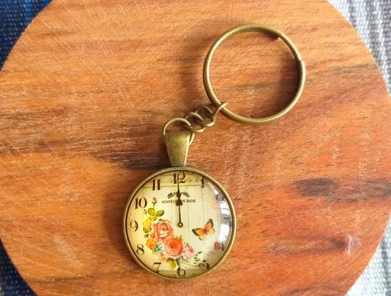 Růžové kvítí - náušnice