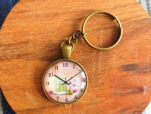 Růžové kvítí - náušnice