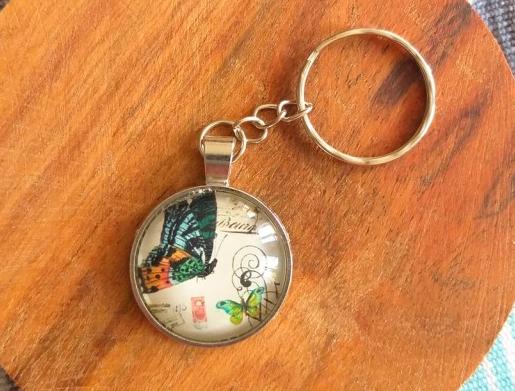 Růžové kvítí - náušnice