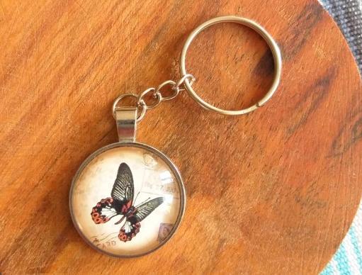 Růžové kvítí - náušnice