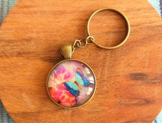 Růžové kvítí - náušnice