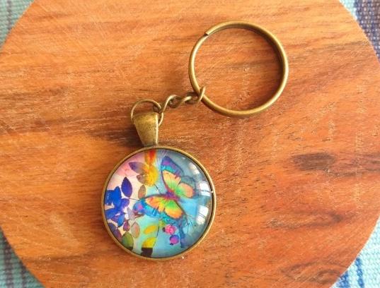 Růžové kvítí - náušnice