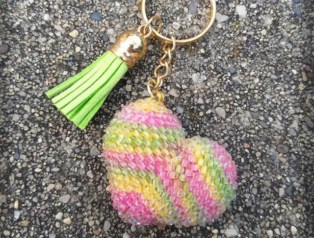 Růžové kvítí - náušnice