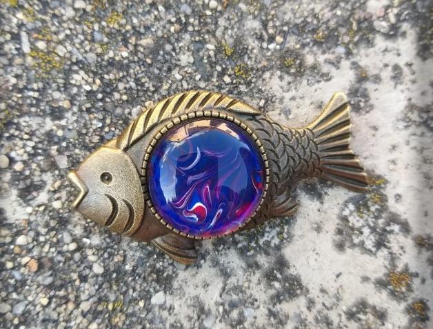 Růžové kvítí - náušnice