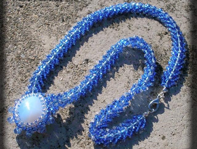 Růžové kvítí - náušnice