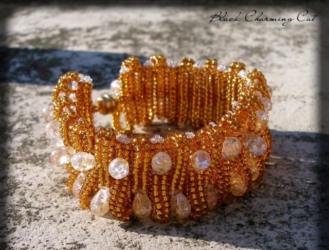 Růžové kvítí - náušnice