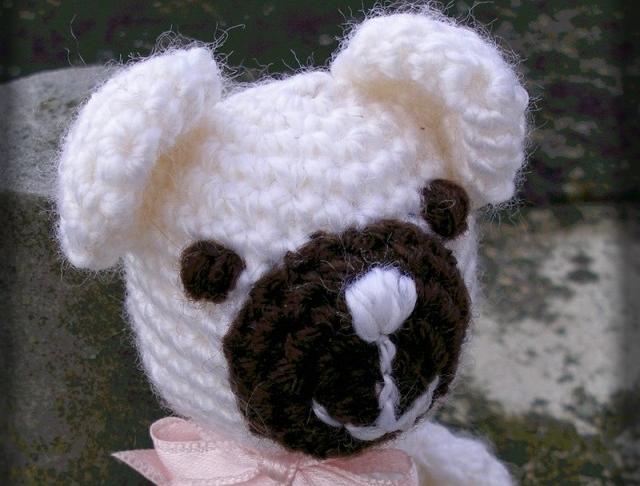 Růžové kvítí - náušnice