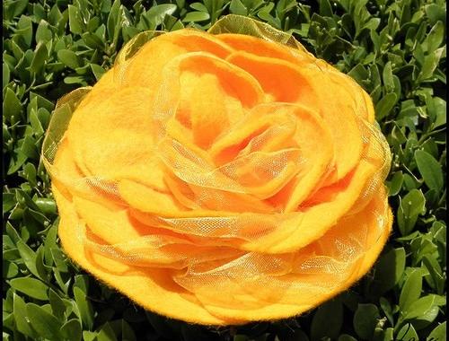 Růžové kvítí - náušnice