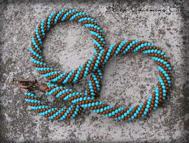 Růžové kvítí - náušnice