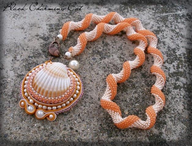 Růžové kvítí - náušnice