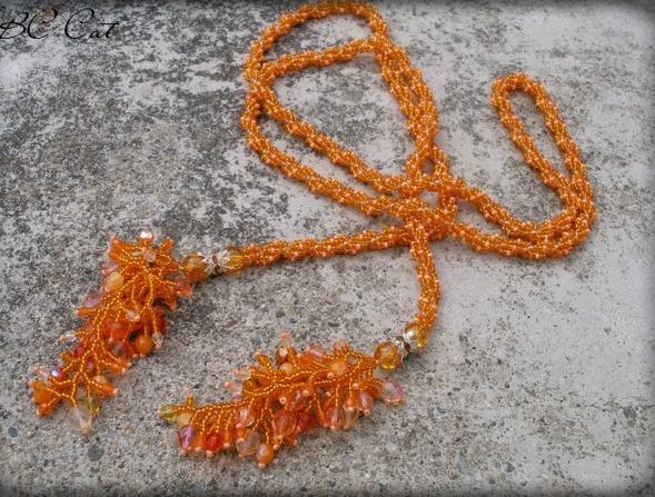 Růžové kvítí - náušnice