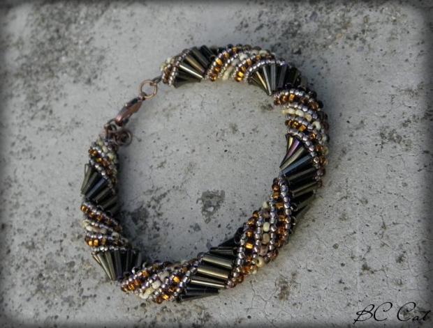 Růžové kvítí - náušnice