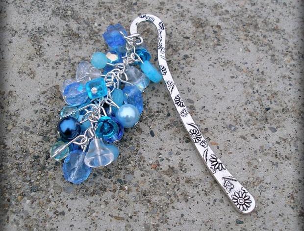 Růžové kvítí - náušnice