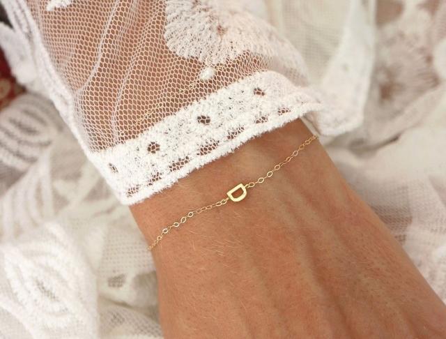 Řetízek s půlměsícem (gold filled)