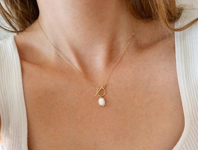 Řetízek s půlměsícem (gold filled)