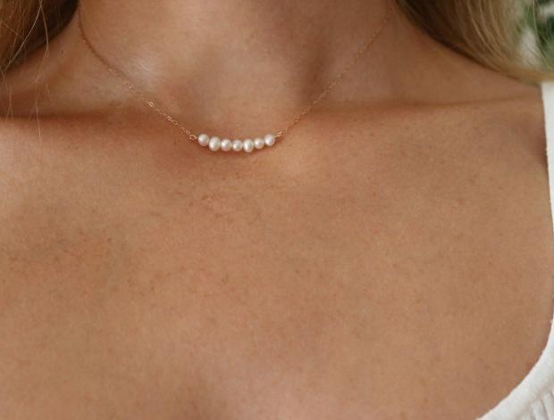 Řetízek s půlměsícem (gold filled)