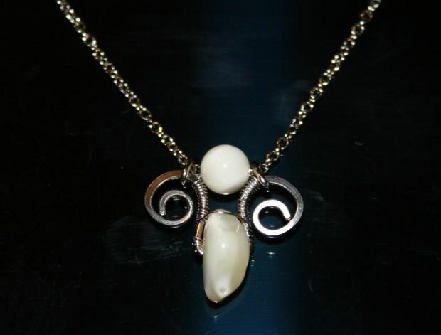 Náušnice - čtyřlístek - ocel