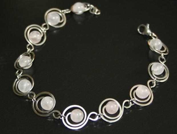 Náušnice - čtyřlístek - ocel