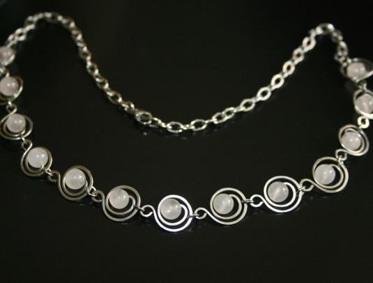 Náušnice - čtyřlístek - ocel