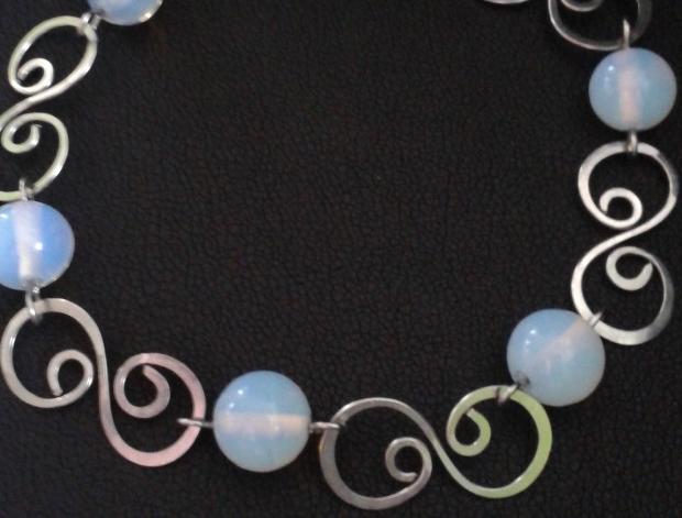 Náušnice - čtyřlístek - ocel