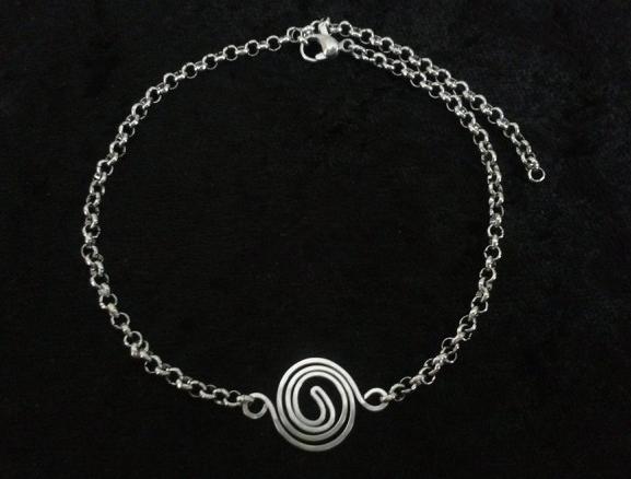 Náušnice - čtyřlístek - ocel