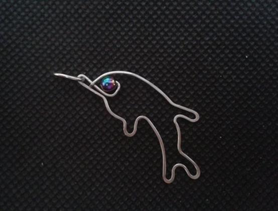 Náušnice - čtyřlístek - ocel