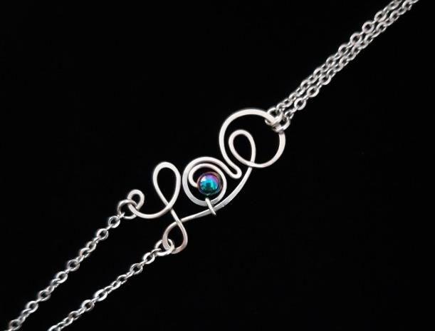 Náušnice - čtyřlístek - ocel