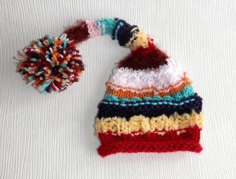 Čepička s knoglíčkem a mašličkou