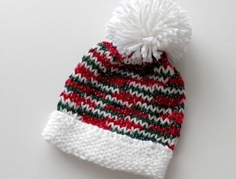 Čepička s knoglíčkem a mašličkou