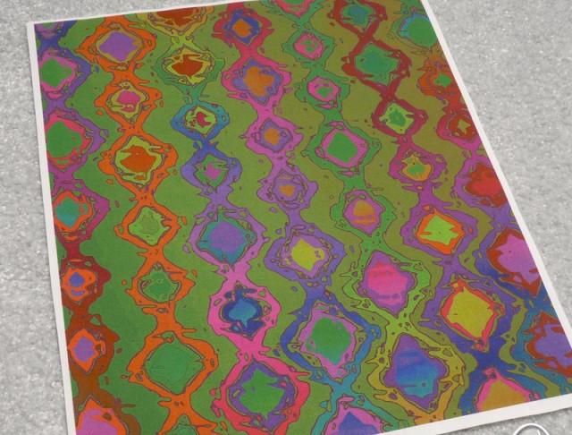 Velké barevné náušnice