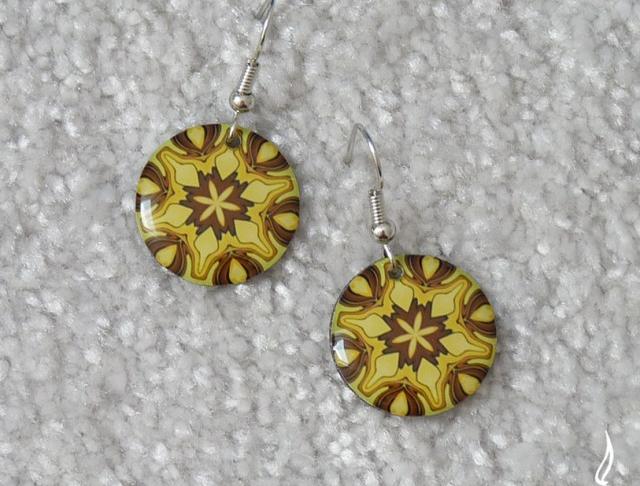 Velké barevné náušnice