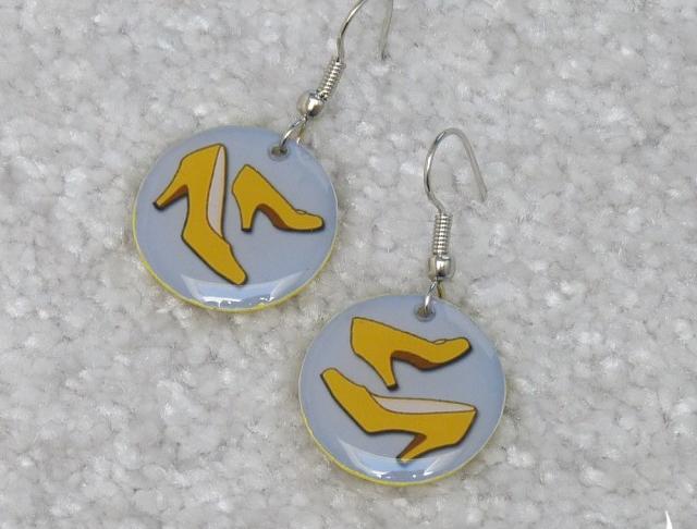 Velké barevné náušnice