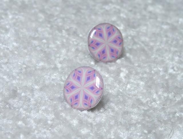 Velké barevné náušnice