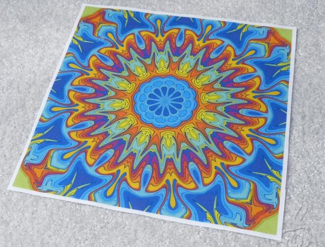 Velké barevné náušnice