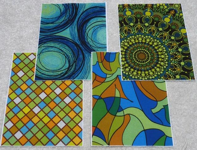 Velké barevné náušnice