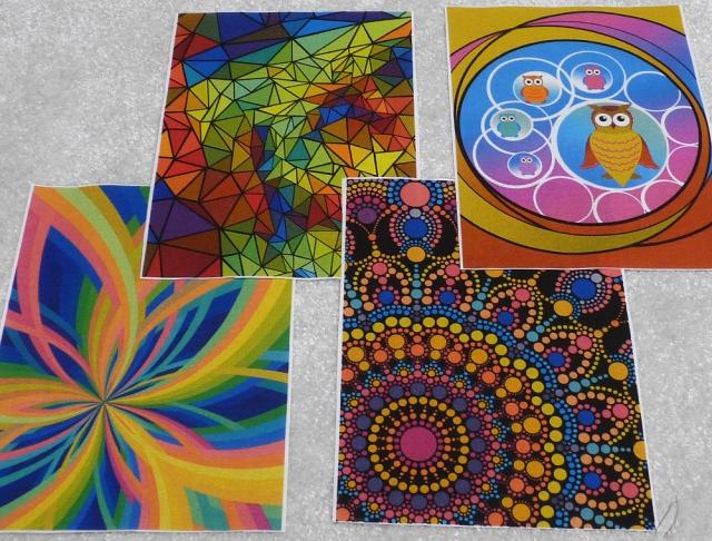 Velké barevné náušnice