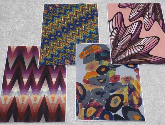 Velké barevné náušnice