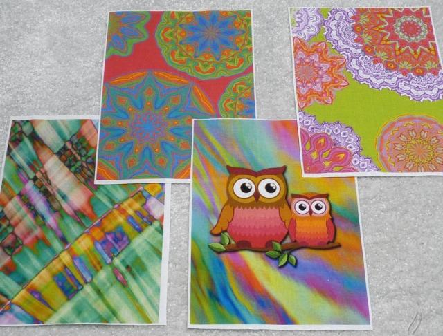 Velké barevné náušnice