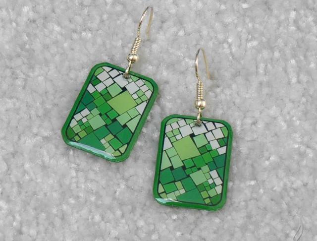 Velké barevné náušnice