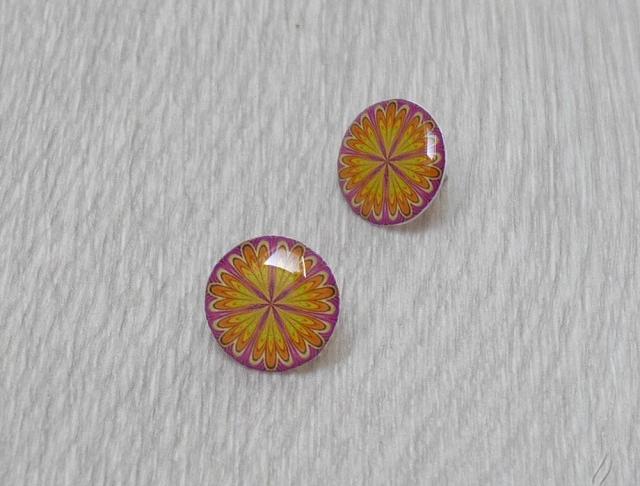 Velké barevné náušnice