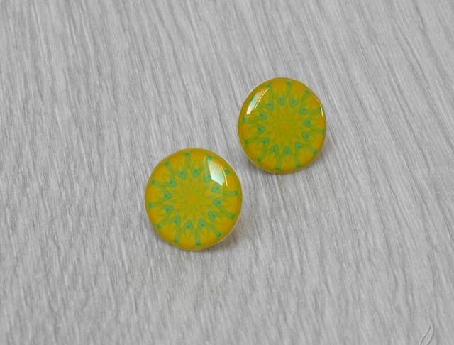 Velké barevné náušnice