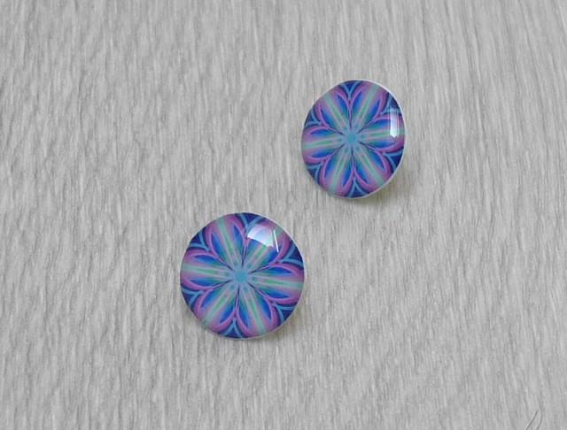 Velké barevné náušnice